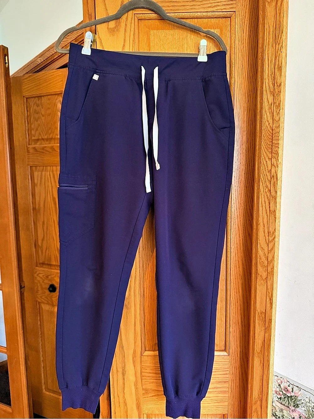 FIGS Zamora Jogger Scrub Pants Purple Medium